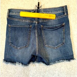 EXPRESS Original MIDI Vintage High Rise Denim Shorts